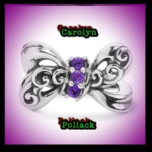 New Carolyn Pollack ring. Purple symbolizes royalty grandeur, extravagance”